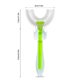 thumbnail image 4 of Cepillo de dientes de silicona en forma de U, boca completa, doble cara, dientes completos para niños, mordedores de 360 ​​grados con suministros de limpieza de dientes, pequeño, verde Advancent HA009125-05, 4 of 6