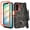 Orange, variant on Thousand Gear Samsung Galaxy A17 5G Defender Case with Built-in Screen Protector & Belt Clip | Heavy Duty Shockproof Rugged Kickstand Phone Cover Deer