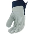 thumbnail image 4 of Pip Lthr Palm Gloves,Cowhide,Blu/Gray,S,PK12 IC65/S, 4 of 6