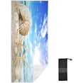 thumbnail image 2 of SKYSONIC Beach Towels 30"x60", Starfish Seashells Summer Beach Camping Towels Tropical Ocean Sea Sand Free Beach Towel, Large Beach Towels Quick Dry Bath Travel Towels Pool Yoga Beach Mat for Men WOM, 2 of 7