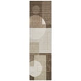 thumbnail image 2 of Addison Rugs Chantille Indoor/Outdoor Contemporary Geometric Chocolate Machine Washable Runner Rug, 2'3" x 7'6", 2 of 8