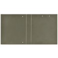 thumbnail image 2 of Haosy Hardcover 3 Ring Binder 1.5 Inch Ring Decorative Binder Organizer for Home School Office, Matte Olive, 2 of 10