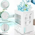 thumbnail image 6 of SAYFUT Portable Indoor Desktop Cooling Evaporative Cooler Air Box Fan w/ Ice Water Tank, 6 of 7