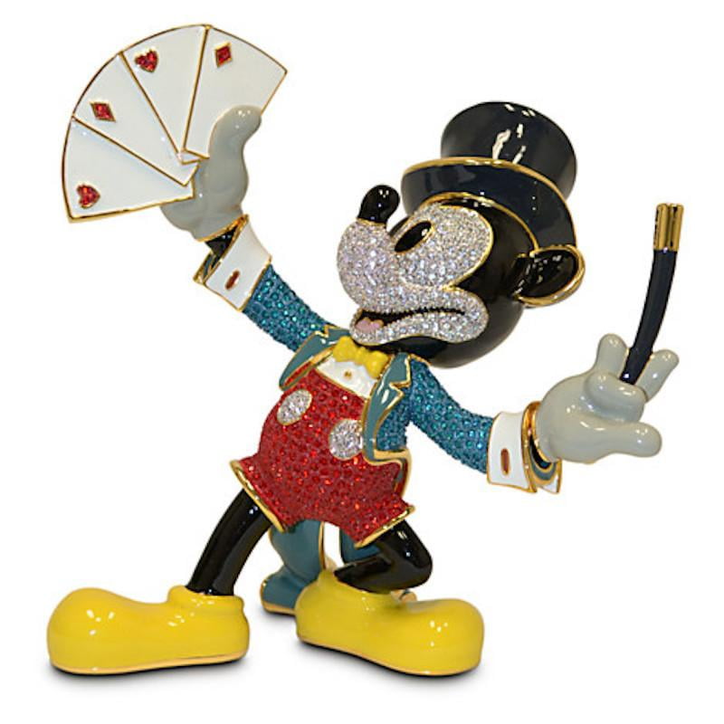mickey painting walt disney figurine