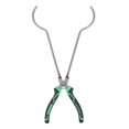 thumbnail image 1 of LEEYNEER Metal Smelting Tools Stainless Steel Lifting Tongs Long Handled Design 1Pack For Foundry Operations, 1 of 8