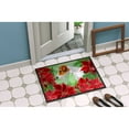 thumbnail image 4 of Fox Terrier Poinsettas Door Mat, 4 of 4