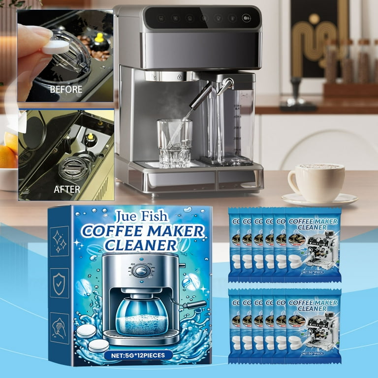 Coffee Machine Cleaner Descaler Tablets Compatible With All Coffee Maker Pot Descaling Cleaning Tabs Descale Drip Coffe And Espresso Machines Walmart