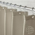 thumbnail image 1 of Cortina de ducha GORILLA GRIP Waffle 180 x 200 cm, tela beige, 1 of 8