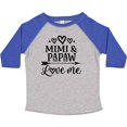 thumbnail image 3 of Inktastic Mimi and Papaw Love Me Boys or Girls Toddler T-Shirt, 3 of 5