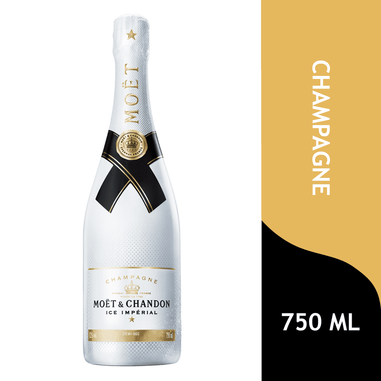 Moet & Chandon Ice Imperial French Champagne Glass Bottle 750ml