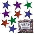 thumbnail image 2 of Confetti Star 1 1/4" MultiColors - Half Pound (8 oz) - CCL9528, 2 of 8