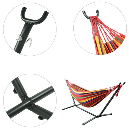 hammock portable stand steel walmart liveditor swing folding hanging chair indoor outdoor
