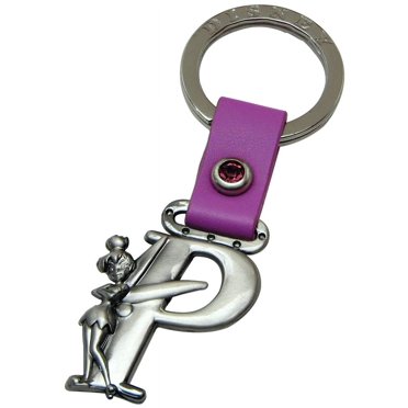 Mickey Mouse Letter S Brass Key Chain - Walmart.com