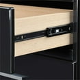 thumbnail image 4 of ClickDecor Hudson 2 Drawer Nightstand Black, 4 of 14