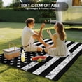 thumbnail image 4 of Black American Flag Outdoor Rug 3x5 Ft - Reversible Patio Rug Outdoor Camping Rugs, Vintage USA Flag Washable Indoor Outdoor Area Rugs, Non-Slip Outdoor Carpet Runner for Deck/Porch, 4 of 8