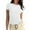 White, variant on Tops for Women Trendy Long Sleeve plus Size Bodysuit Teen Long Sleeve Top Striped Shirt for Women Dressy Undershirts Summer Short Sleeved Tops Nylon Pajama Boys Tee Shirts Juniors Fall Brown L