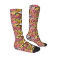 thumbnail image 3 of Balery Fruit-Flavored Ice-Cream Printed Novelty Socks Men's Women's Crew Socks Sports Socks Knee High Socks Cotton Socks Quirky and Cool Socks, 3 of 9