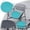 E, variant on Round Outdoor Chair Cushion - Durable Terrace Furniture Cushion with Removable Machine Washable Covers - Versatile Stainless Steel Options for All Spaces