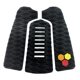 thumbnail image 4 of 3 piezas de almohadillas de tracción para tabla de surf, agarre de cubierta, almohadilla multiusos para skimboard, antipisoteo Negro, 4 of 8
