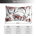 thumbnail image 2 of Kdxio Cotton Pillow Cases 14"x20" Pillowcases,Soft and Breathable Bedroom Pillow Cases-Monkey, 2 of 8