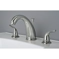 thumbnail image 3 of Laguna Brass Widespread Lavatory Faucet with Drain Assembly, 3 of 5