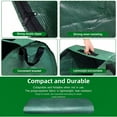 thumbnail image 5 of BPPEG Leaf Collector Leaf Bag Chute, Portable Pop Up Leaf Bags Garden Bag Leaf Bags Reusable, Foldable Dustpan Leaf Pick Up Tools Leaf Loader, Reusable Yard Garden Bags For Leaves Lawn Trash, 5 of 7