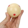 thumbnail image 2 of Herwey Red Dot Cue Ball, Pool Ball, For Billiard Room For Game Room, 2 of 8