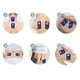 thumbnail image 2 of Masajeador facial de microcorriente 1906, instrumento cosmético facial multifuncional con luz roja y azul, 2 of 8