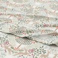 thumbnail image 3 of Great Bay Home Holiday Flannel Sheet Set - 100% Turkish Cotton - Double Brushed (King, Woodland Deer), 3 of 6