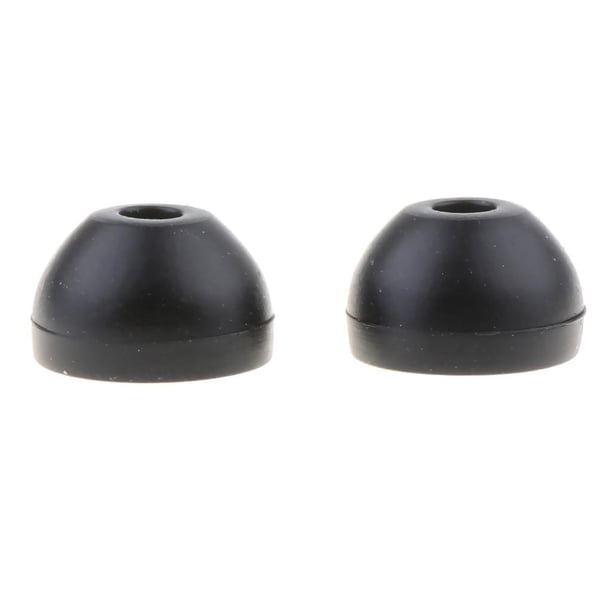 1 par de auriculares de goma de repuesto con tapa protectora Ear Angel Buds Buds Grande