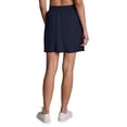 thumbnail image 3 of RBX Active Women's Long Length Ribbed Side Quick Dry Skort with Pockets, 3 of 5