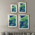 thumbnail image 4 of Wexford Home Geometric in Cool I Premium Framed Print, 22.5" x 30.5" - Ready to Hang, Gold (Set of 2), 4 of 9