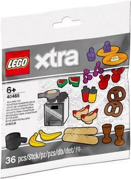 LEGO 40313 Xtra Bicycles Set for Minifigures Town City Bike Pizza Accessories 