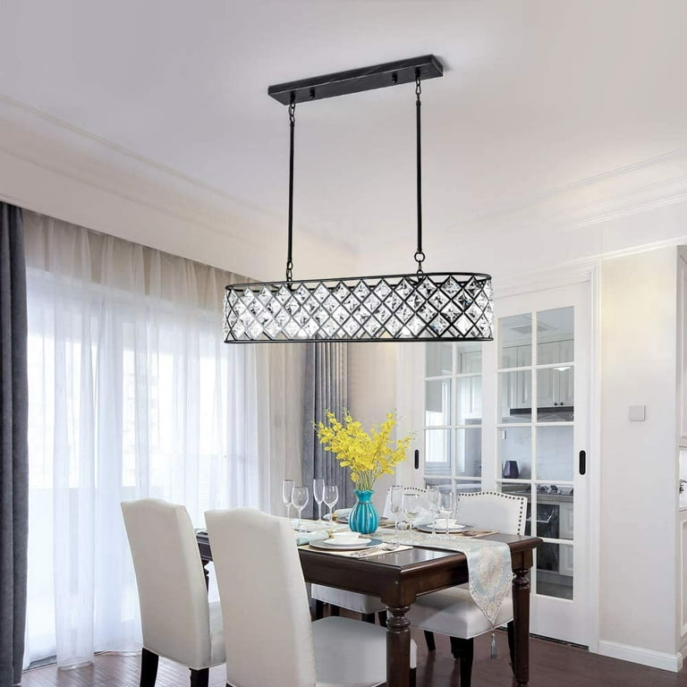 Crystal on sale island chandelier