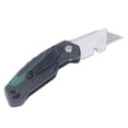 thumbnail image 3 of Cuchillo multiusos plegable de acero de alta dureza con mango de plástico y cortador de cajas, portátil y plegable para papel, 3 of 15