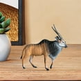thumbnail image 2 of Modelo de animales salvajes simulados, recuerdo de fiesta, decoración de escritorio coleccionable Modelo de antílope, 2 of 7