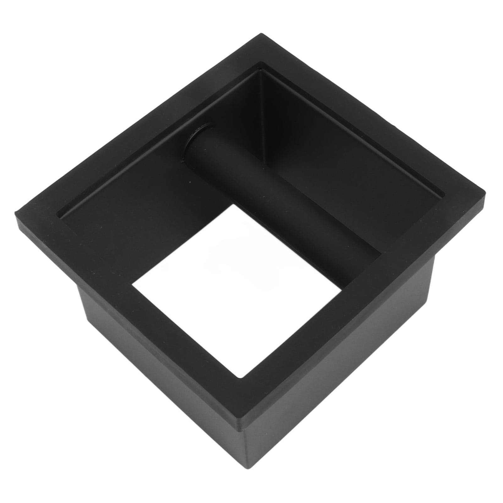 Knock Residue Box, Bottomless Embedded Installation Black Coffee Ground