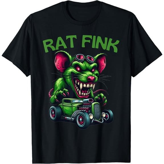 Hot Trending Kiraa Tee With Rat Fink Funny Ratfink Cartoon Hot Rod, Cool Spooky Rat Unisex S-5Xl T-Shirt