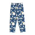 thumbnail image 6 of Fotbe cute winter bear Women's Pajama Pants,Sleepwear Pants,Pj Bottoms Drawstring And Pockets-Small, 6 of 7