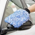thumbnail image 4 of Cyclone Car Wash Mitt and Works as Car Wash Sponge, Microfiber Wash Mitt Scratch Free, Ultra Absorbent Microfiber Mitt(2 Pack, Large Glove), 4 of 4