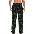 thumbnail image 3 of Colorful Tropical Pineapple Men'S Pajama Pants Soft Sleep Lounge Pants Pjs Bottoms With Pockets 3x-Large, 3 of 6