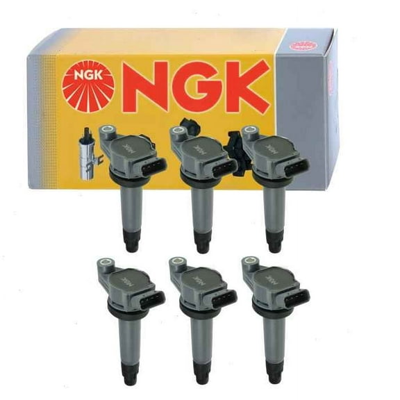 6 pc NGK Ignition Coils compatible with Toyota Camry 3.3L V6 2004-2006