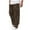 Brown, variant on Men's Summer Cargo Trousers - Lightweight Elastic Waist Baggy Work Pants with Multiple Pockets, Regular Fit for Outdoor/Work/Leisure - Polyester