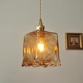 thumbnail image 3 of Iluminación colgante de latón cocina dormitorio Industrial granja luz con pantalla de cristal tejado lámpara colgante lámpara longitud Colco  accesorios de iluminación de techo, 3 of 8