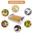 thumbnail image 5 of 24 Eggs Farms Nurture Right Incubator | Egg Incubator for Hatching Chicks | Poultry Hatcher Machine with Humidity Display for Hatching Chickens Quail Duck Goose Turkey  |  Yellow, 5 of 7