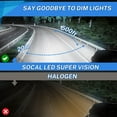 thumbnail image 4 of SOcAL-LED 2x D2R HID Bulbs 35W Ac Factory Xenon HID Headlight Direct Replacement 6000K crystal White, 4 of 4