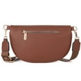 thumbnail image 7 of Montana West Crossbody Bags for Women Bum Bag Sling Purse with Adjustable Strap, Brown, 7 of 7
