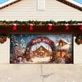 thumbnail image 4 of BotaniNest Large Garage Door Banner Outdoor For Holiday Season Front Porch Yard Festive Party Welcome Sign, 4 of 5