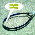 thumbnail image 3 of Neinkie 6Pcs Racket Balance Bar Anti Slip Adhesive Multipurpose Use Convenient Durable Weight Tape H-shaped Tennis Racket Weight Balance Strip Tennis Racket Accessories, 3 of 8