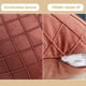 thumbnail image 3 of Funda de almohada decorativa de terciopelo de 18x18 ", 1 Juego de 2 sofás, juego de fundas de almohada, juego de rayas tapizadas cuadradas para sala de estar, 3 of 5